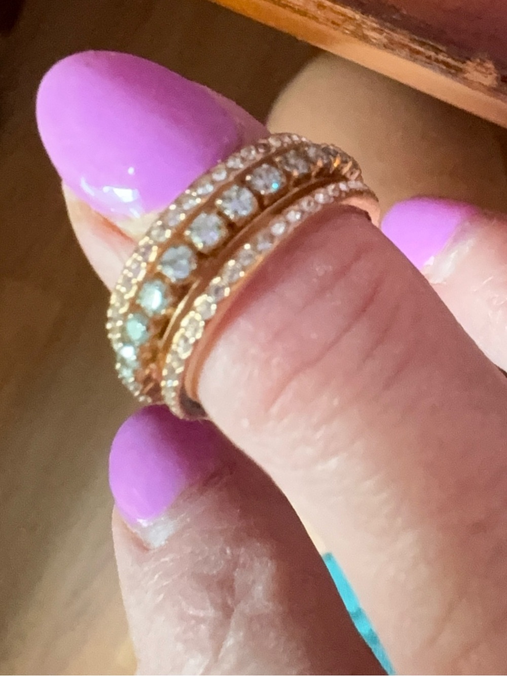Swarovski Further Ring Rose Gold